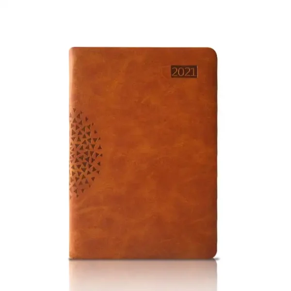 A5 PU leather cover 160 sheets Diary Agenda Planner Notebook - Image 2