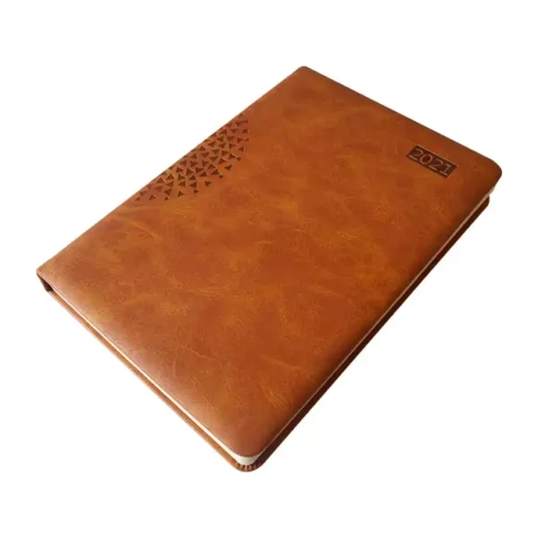 A5 PU leather cover 160 sheets Diary Agenda Planner Notebook - Image 4