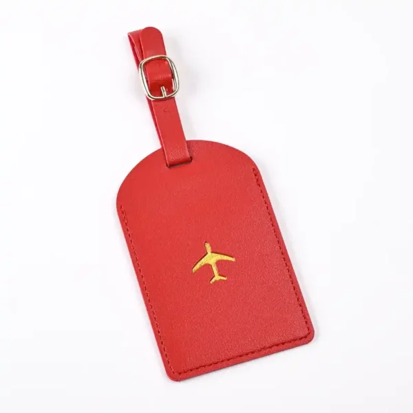 Passport Holder Cover Luggage Tag PU Leather Card For Women Men Travel - Image 5