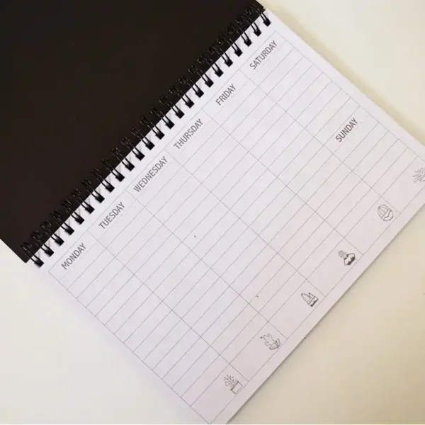 To-Do Calendar Weely Planner Stationery for Office Desktop - Image 2