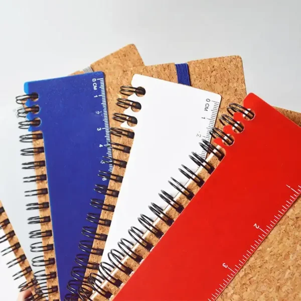 Office Stationery Spiral Recyled Notebook with Sticky notes - Image 4