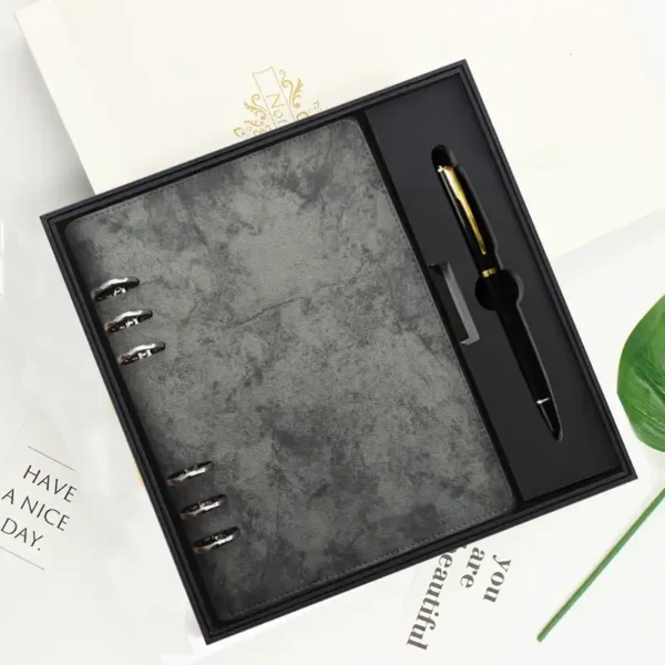 gift set notebook with pen